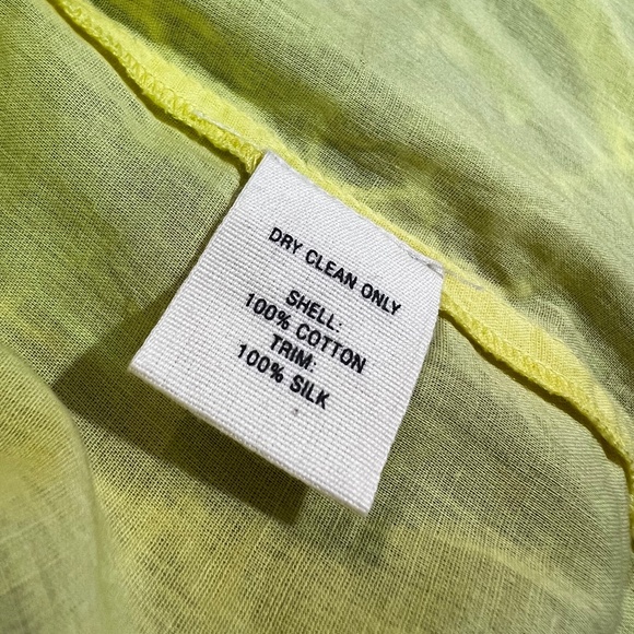 Like New! Floreat {Anthro} Embroidered Black | Yellow Silk Eyelet Dress | XS 2 - Picture 12 of 16